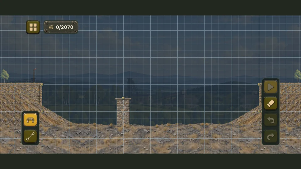 Bridge construction terrain